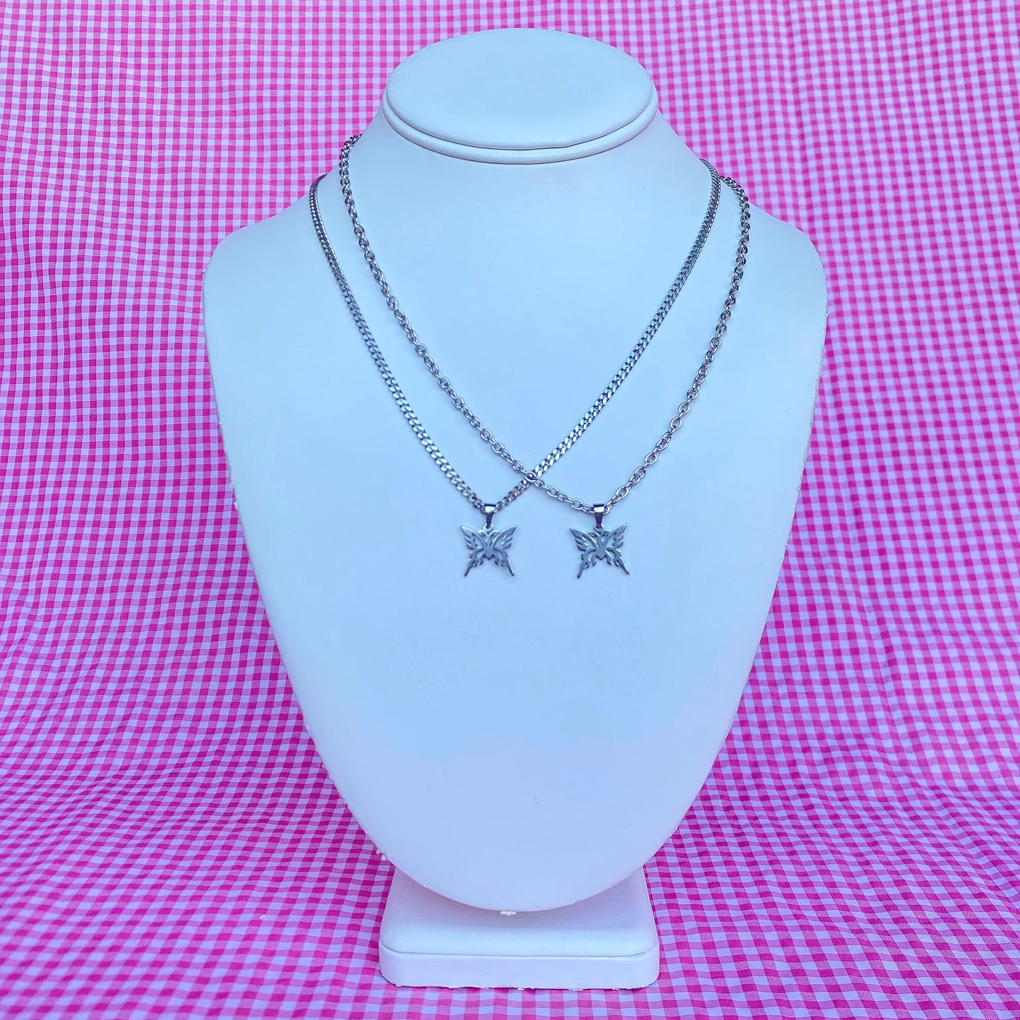 Mini Tribal Butterfly Necklace