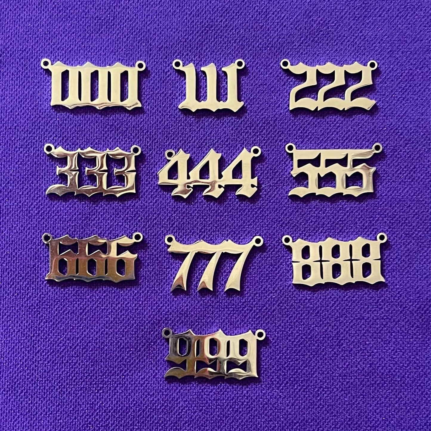 Custom Angel Number Necklace