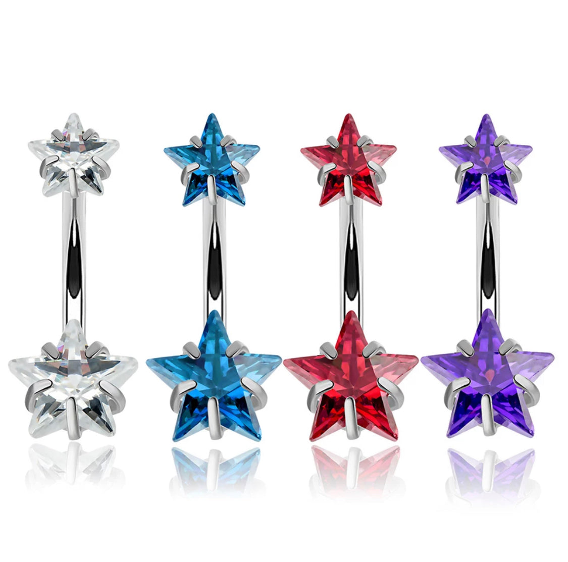 Huggie Star Belly Piercing