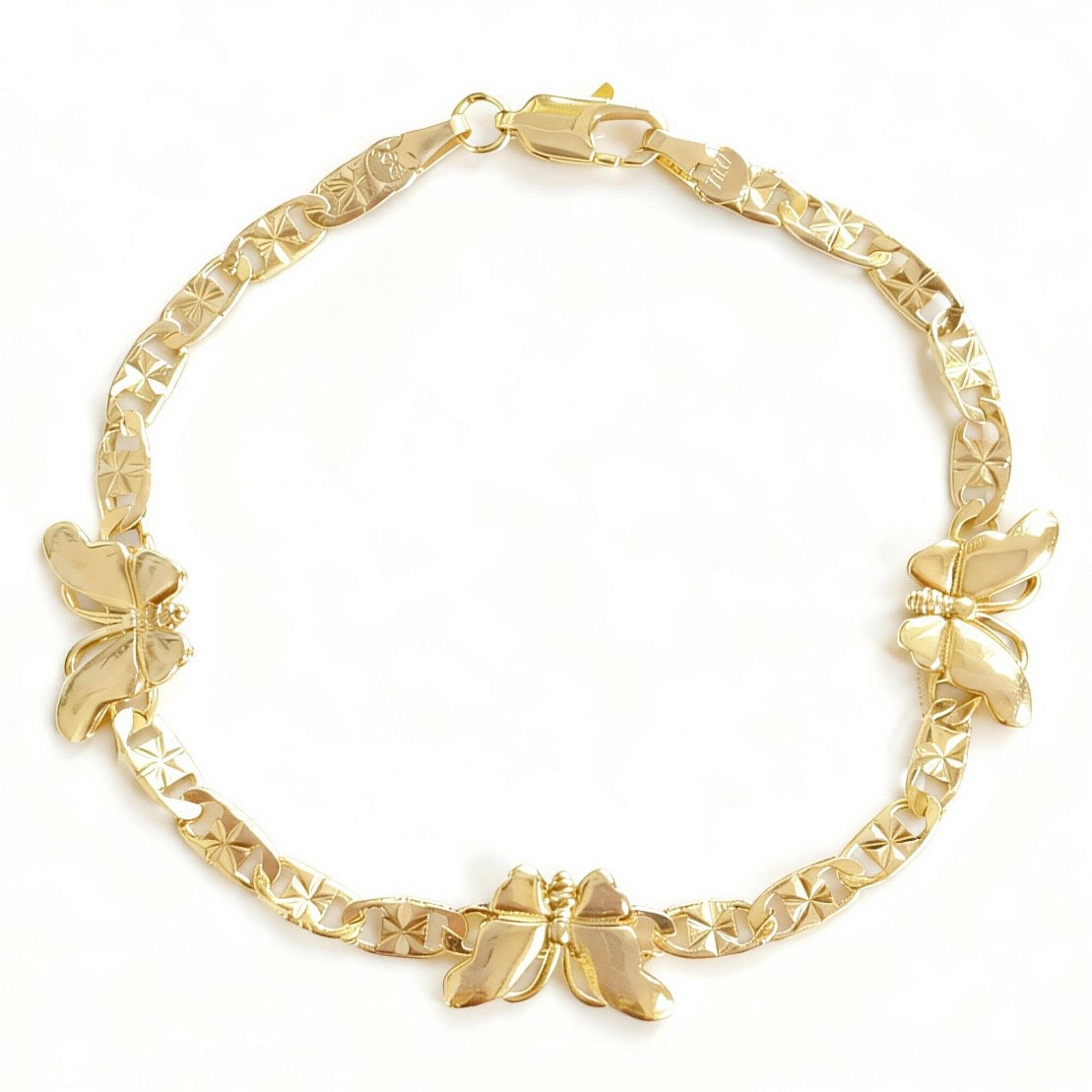 Gold Butterfly Bracelet