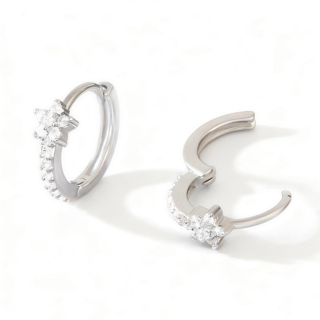 La Flor Cuffs (silver)